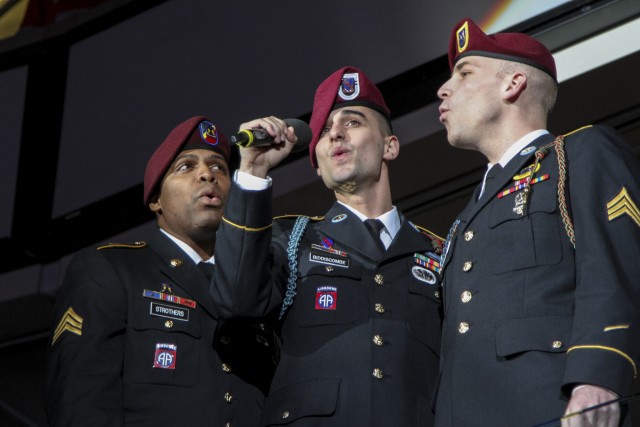 82nd Abn. Div. perform at weekend Raleigh events