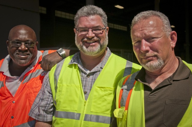 Three US Army veterans