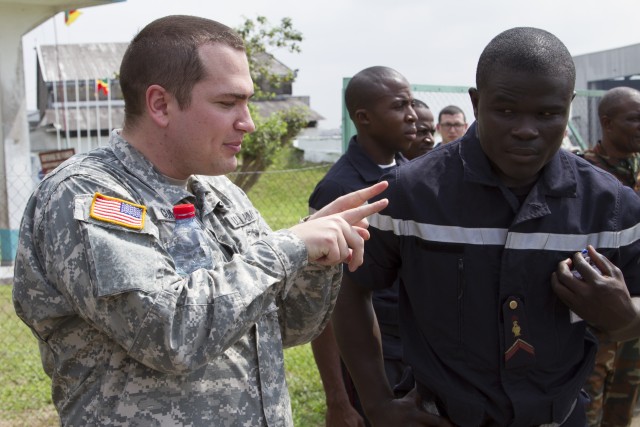 U.S. provides safety classes to Cameroon Defense Force