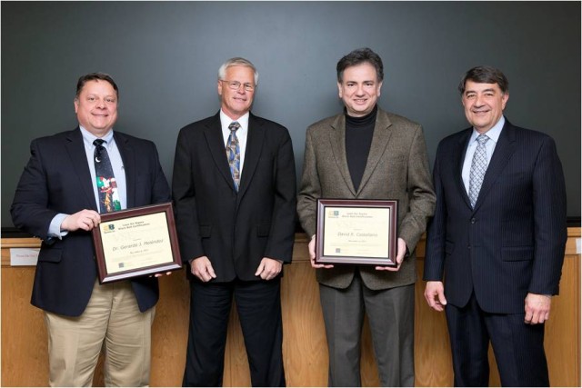 Two ARDEC executives earn Lean Six Sigma