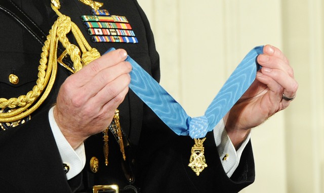 Army Version of Medal of Honor Readied for Presentation