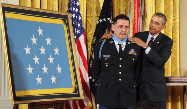 Sgt. Santiago Erevia Receives the Medal of Honor