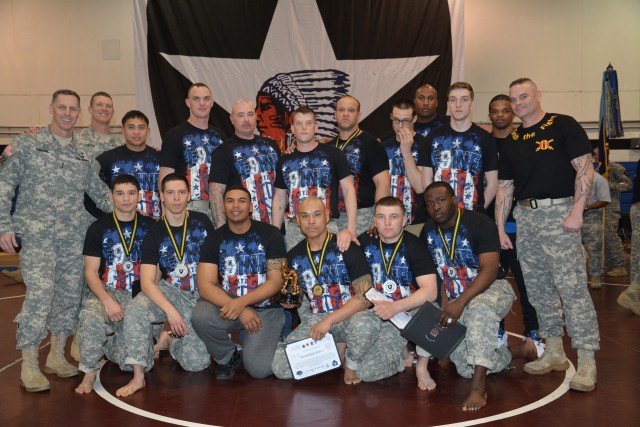 'Finishing the Fight', 210th FA Bde. Combatives Team dominates 2nd Inf. Div. tournament