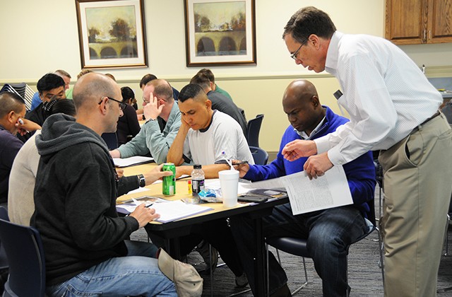 Ask, Care, Escort: Soldiers attend intervention course