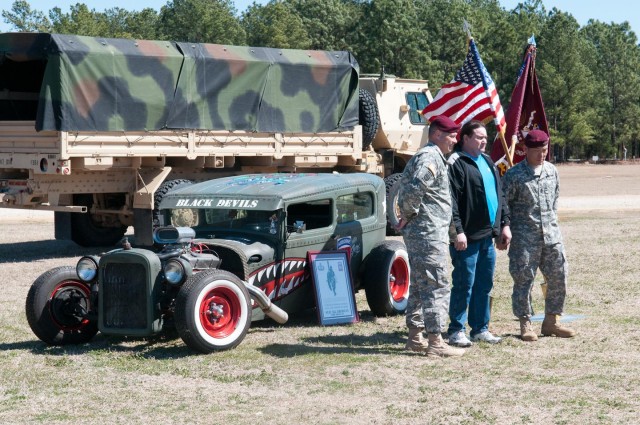 Hot rod restored in tribute of 1st Brigade Combat Team unit
