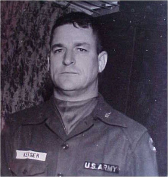 Sgt. 1st Class Robert F. Keiser, a former U.S. Army Military Policeman and CID Special Agent