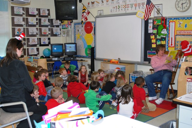 Local school invites APG employees to Read Across America Day