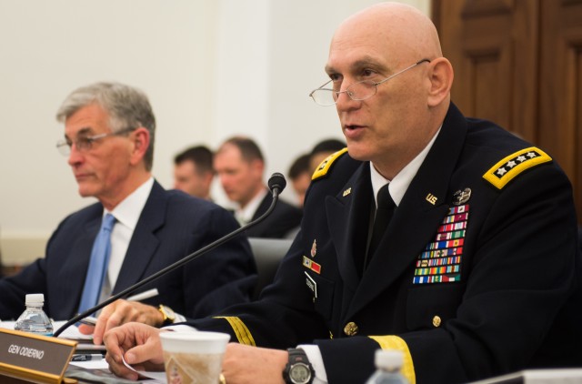 Army leaders testify on Hill