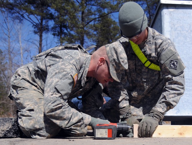 642nd Engineers continue projects at Fort A.P. Hill