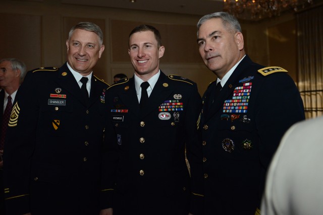 Army medic honored for actions in battle