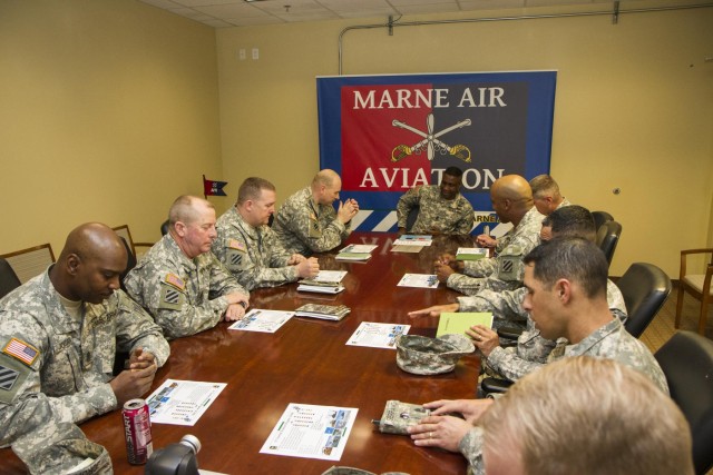 Incoming division CSM visits HAAF and 3rd CAB