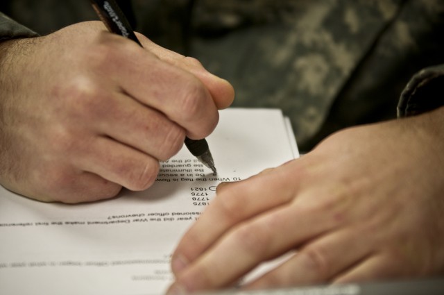 302D MEB Soldiers strive for Best Warrior title