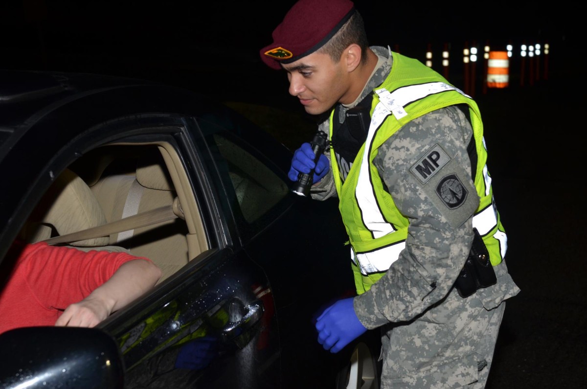 Christmas Eve traffic safety check Article The United States Army