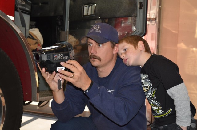 Christmas at the firehouse