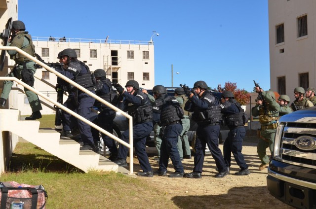 Police departments train to protect