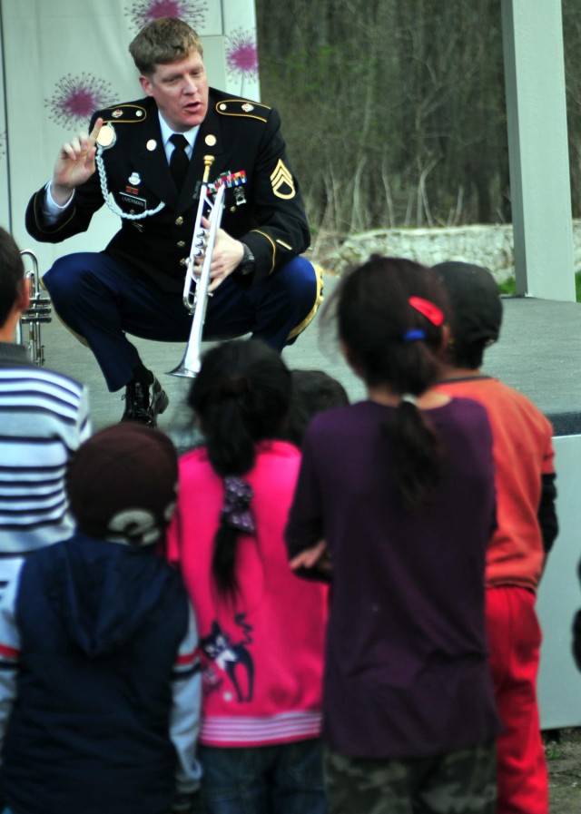 USAREUR Kaiser Brass brings MK the music