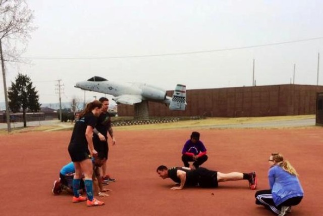 Push Ups for Women's History Month