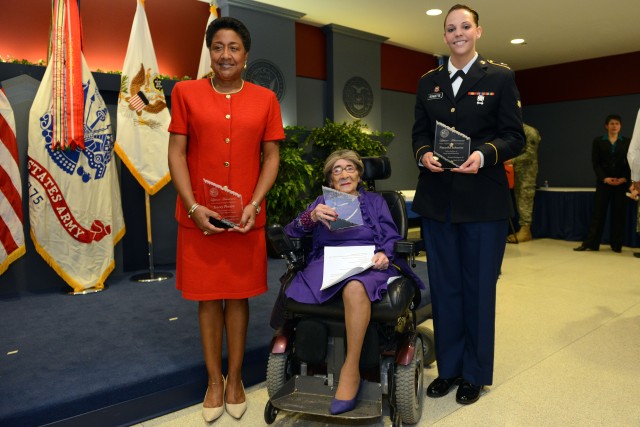 Three Army women honored for extraordinary courage, character