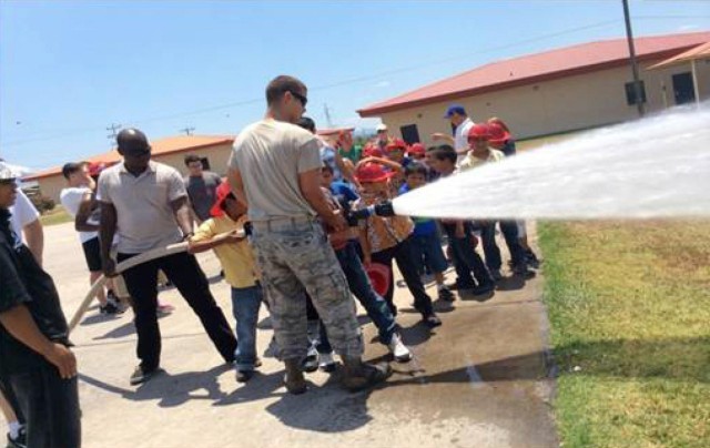 Joint Task Force-Bravo's 1-228th welcomes local orphanage