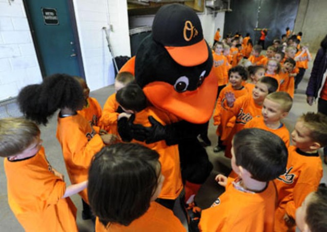 Fort Meade Youth Celebrate Orioles' Opening Day!