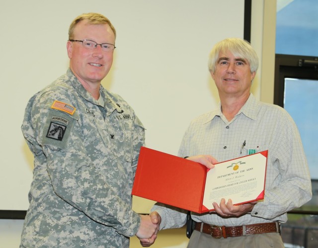 Chief Engineer of Corps' Motor Vessel Retires