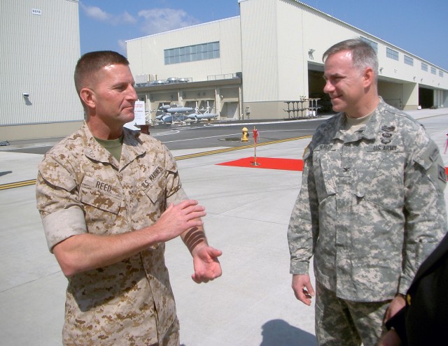 Marine Corps and USACE Japan District celebrate completion of new facilities