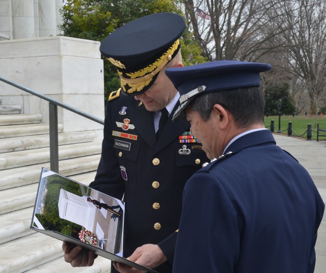 Top U.S.-Japan military leaders meet at Fort McNair