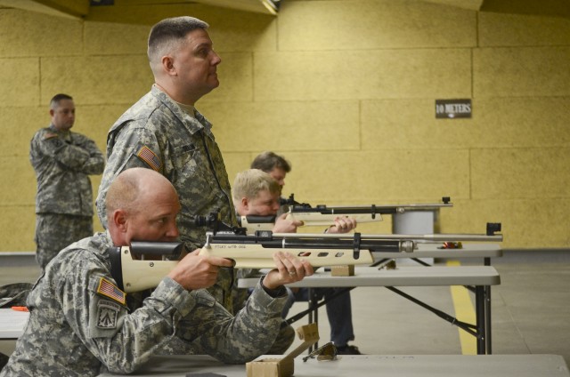 Warrior Games Day 1 air rifle 