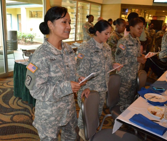 Pre-deployment prayers and pancakes