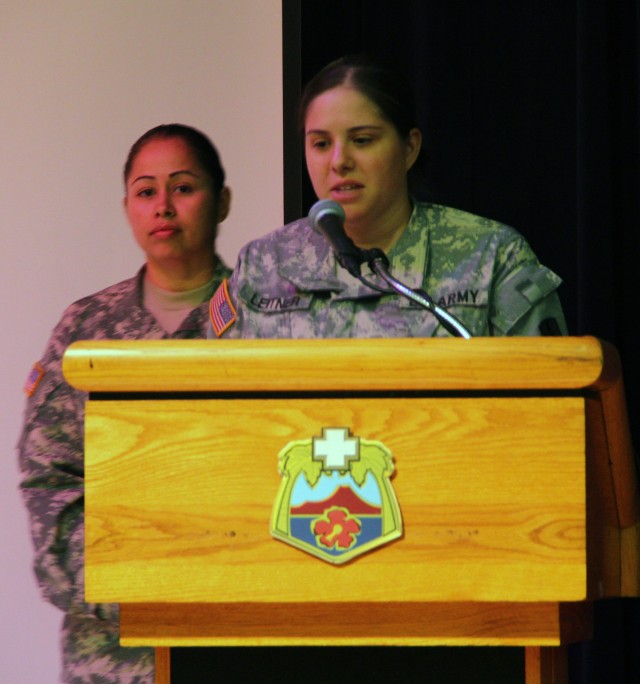 Survivor shares her story at Tripler Army Medical Center