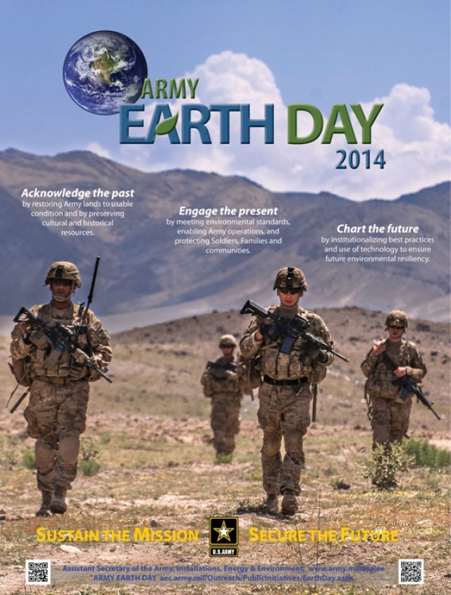 Army Earth Day poster for 2014