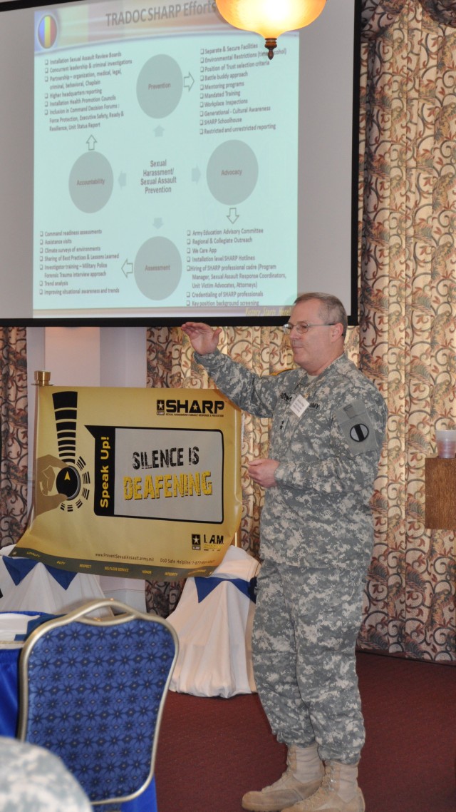 TRADOC teams with local universities, colleges to conduct SHARP discussions