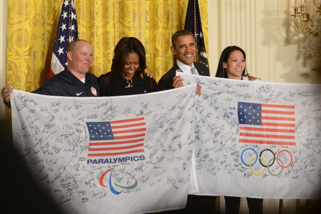 Olympic and Paralympic athletes honored at White House