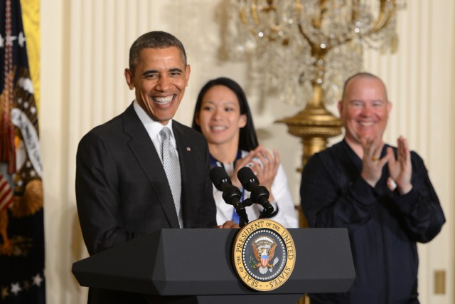 Army athletes honored at White House