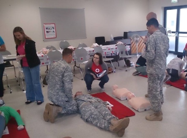 CPR training