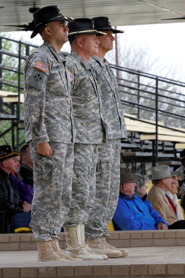 Brigade welcomes new command team