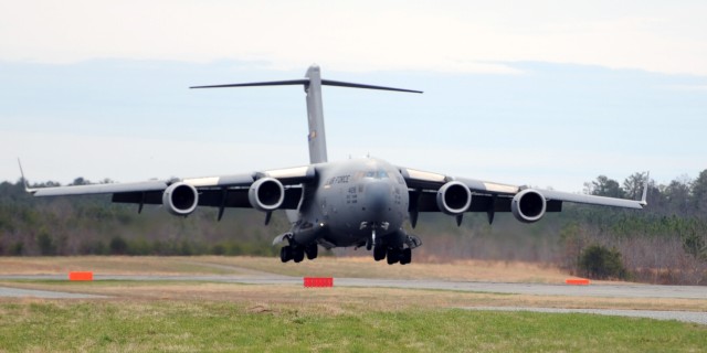 C-17s train at Fort A.P. Hill