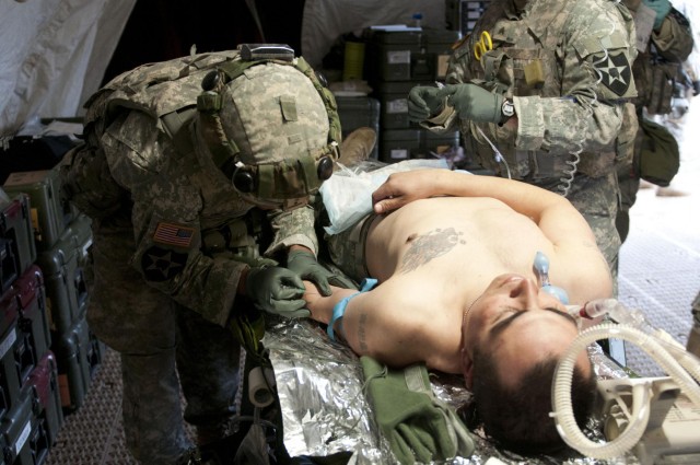 JBLM Stryker soldiers train to save