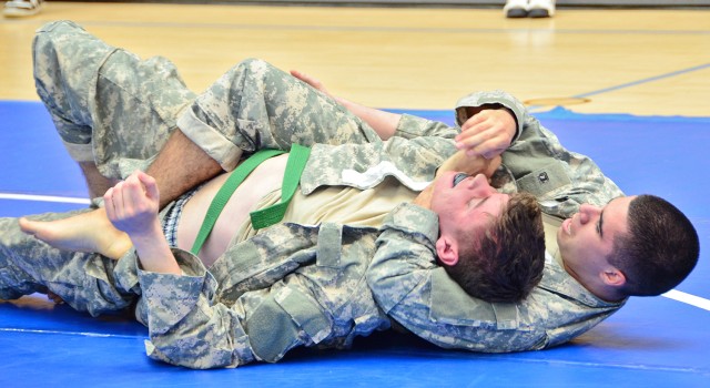 Testing Soldiers' resilience with combatives
