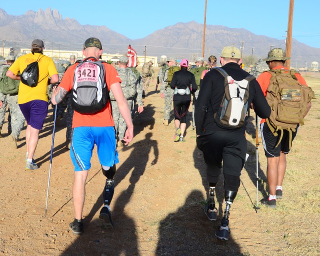 Wounded Warriors March Forward