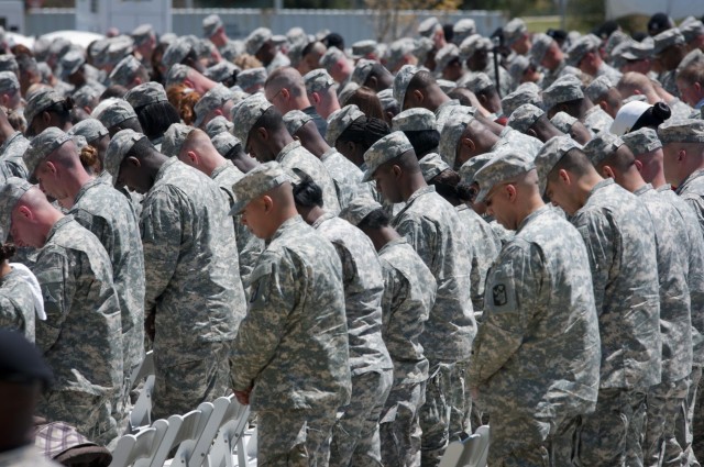 Fort Hood honors three of thier own killed in April 2 shooting