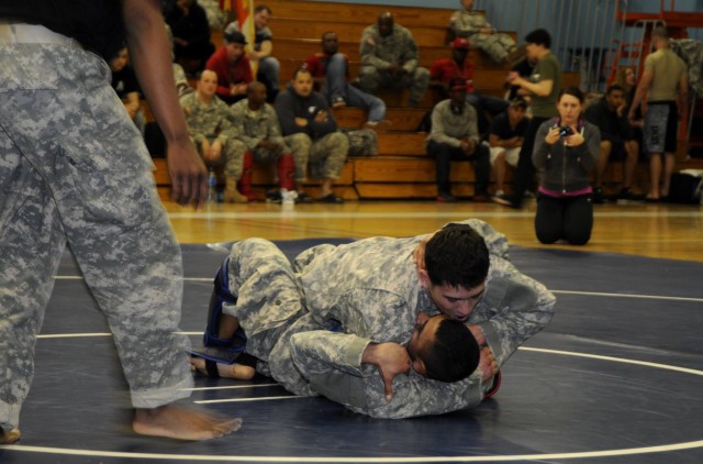 Grappling for Eighth Army best