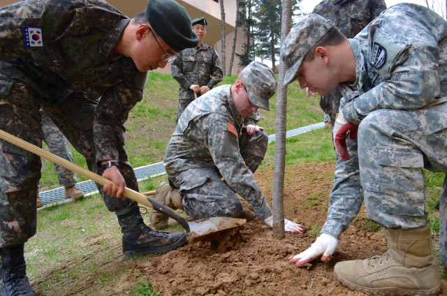 Friendship the root of Arbor Day celebration