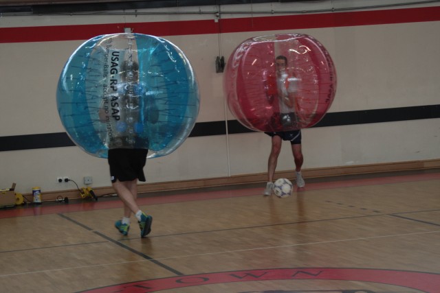 Bubble soccer tournament   