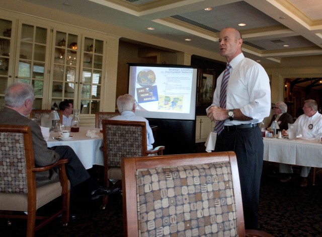 ANAD chief of staff updates Kiwanians on depot operations