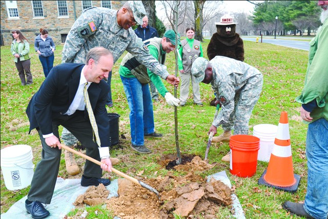 Arbor day planting for future generations
