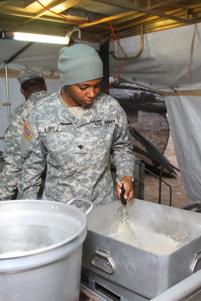 Soldier heating up the competition