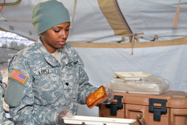 Soldier heating up the competition