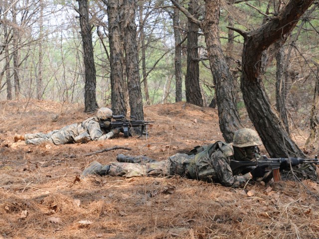 Task Force Bayonet holds training exercise in Korea