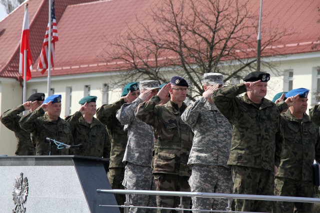 16th SB conducts logistical training in Poland